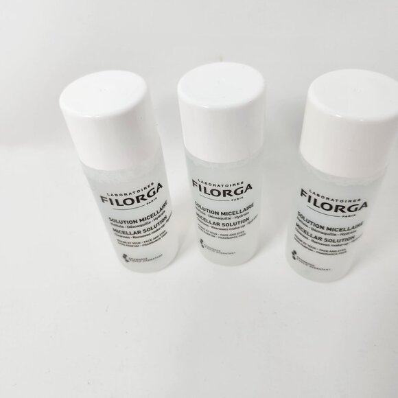 Lot of 3 Filorga Micellar Solution 1.69 Fl Oz - Travel Size - Picture 2 of 7